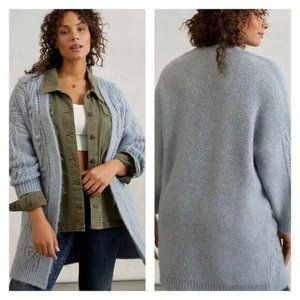 Anthropologie Nuria Textured Cardigan Sweater NWT